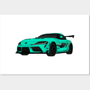 SUPRA TURQUOISE Posters and Art